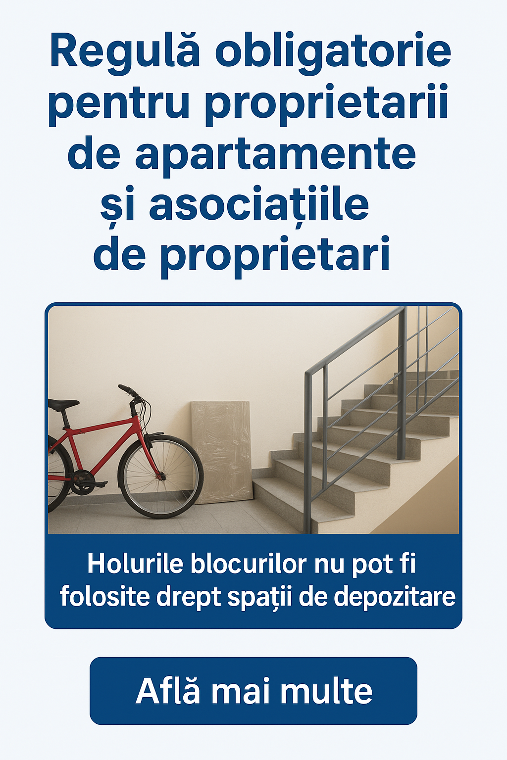 Read more about the article Regulă obligatorie pentru proprietarii de apartamente și asociațiile de proprietari