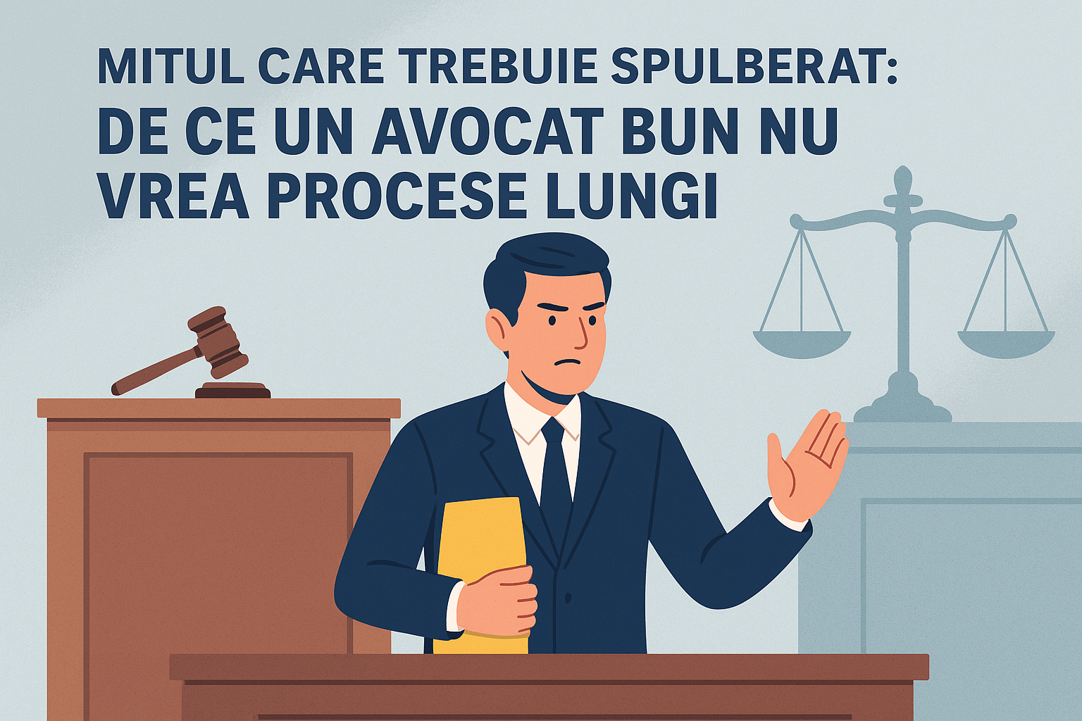 Read more about the article De ce un avocat bun NU vrea procese lungi?
