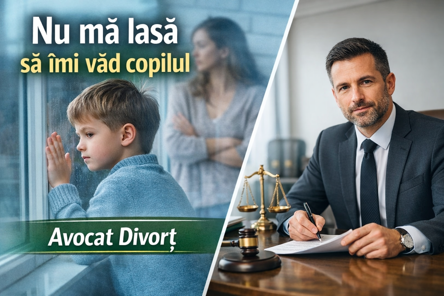 Read more about the article Nu mă lasă să îmi văd copilul – avocat divorț