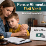 pensie alimentare fara venit