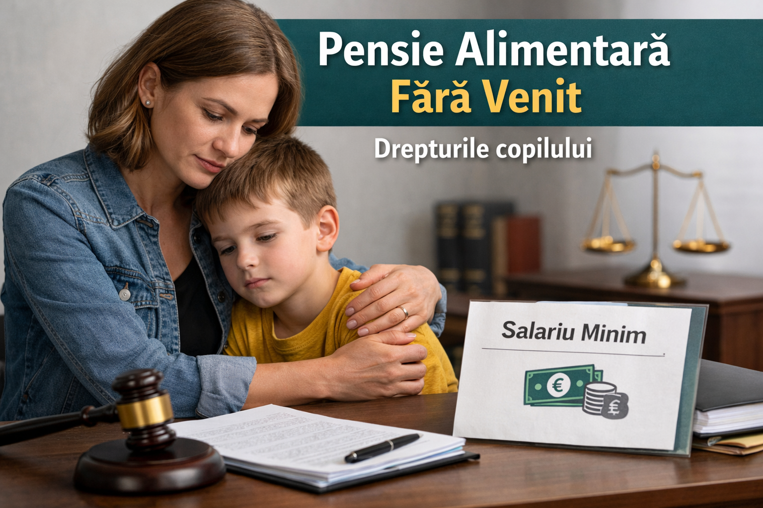 You are currently viewing Pensie alimentară fără venit – ce prevede legea